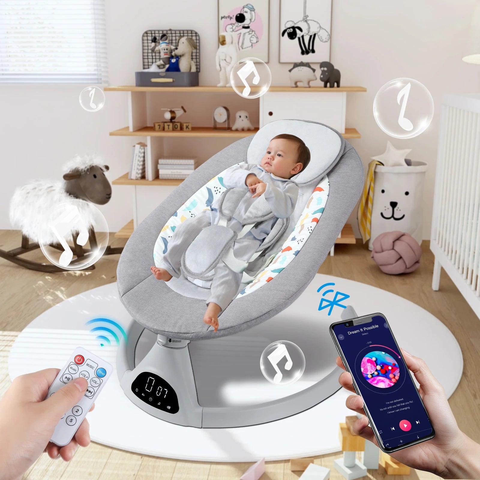 Automatic Baby Rocking Chair 